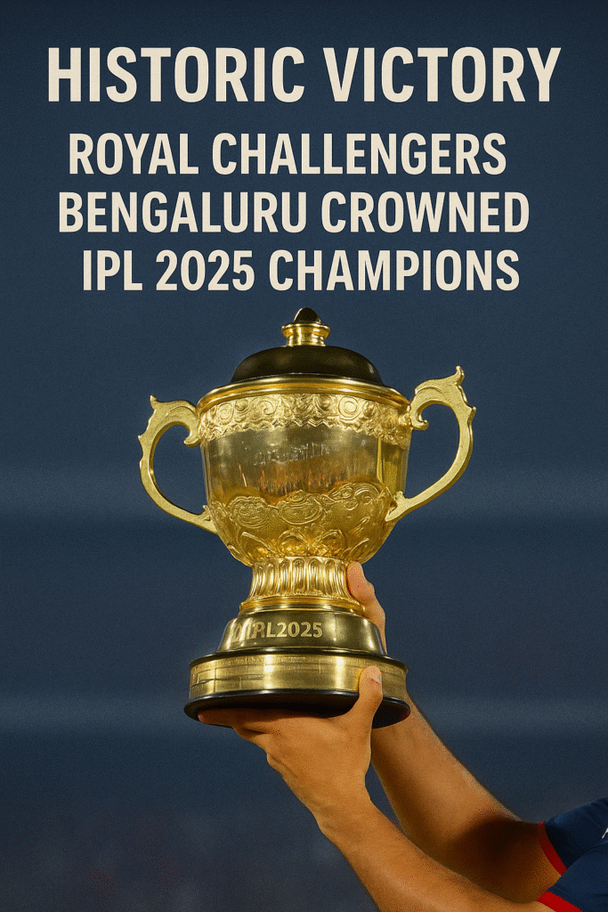 RCB Not Banned for IPL 2026 — Investigation Still Ongoing
