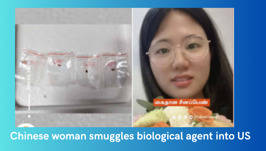 Chinese Woman Arrested in U.S. for Smuggling Deadly Biological Agent Linked to Agro-Terrorism