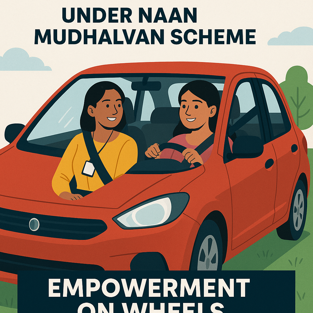 Free Driving Training for Women Under Naan Mudhalvan Scheme – Empowerment on Wheels