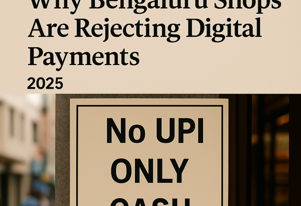 No UPI, Only Cash: Why Bengaluru Shops Are Rejecting Digital Payments 2025