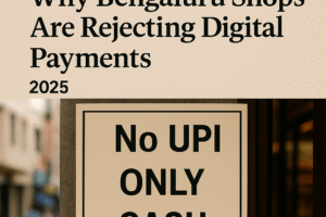 No UPI, Only Cash: Why Bengaluru Shops Are Rejecting Digital Payments 2025